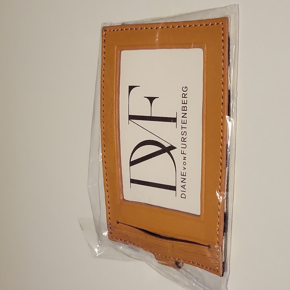 DVF luggage tag